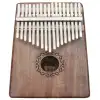 17-Key Kalimba Thumb Piano – Wooden African Musical Instrument percussion 